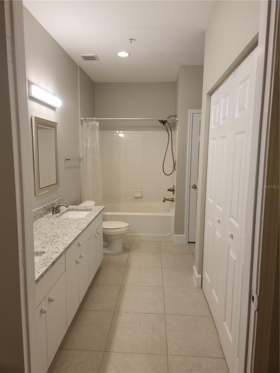 Bathroom from Master entrance