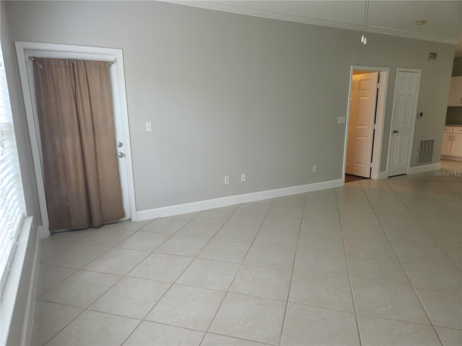 Living Area toward Patio and Master