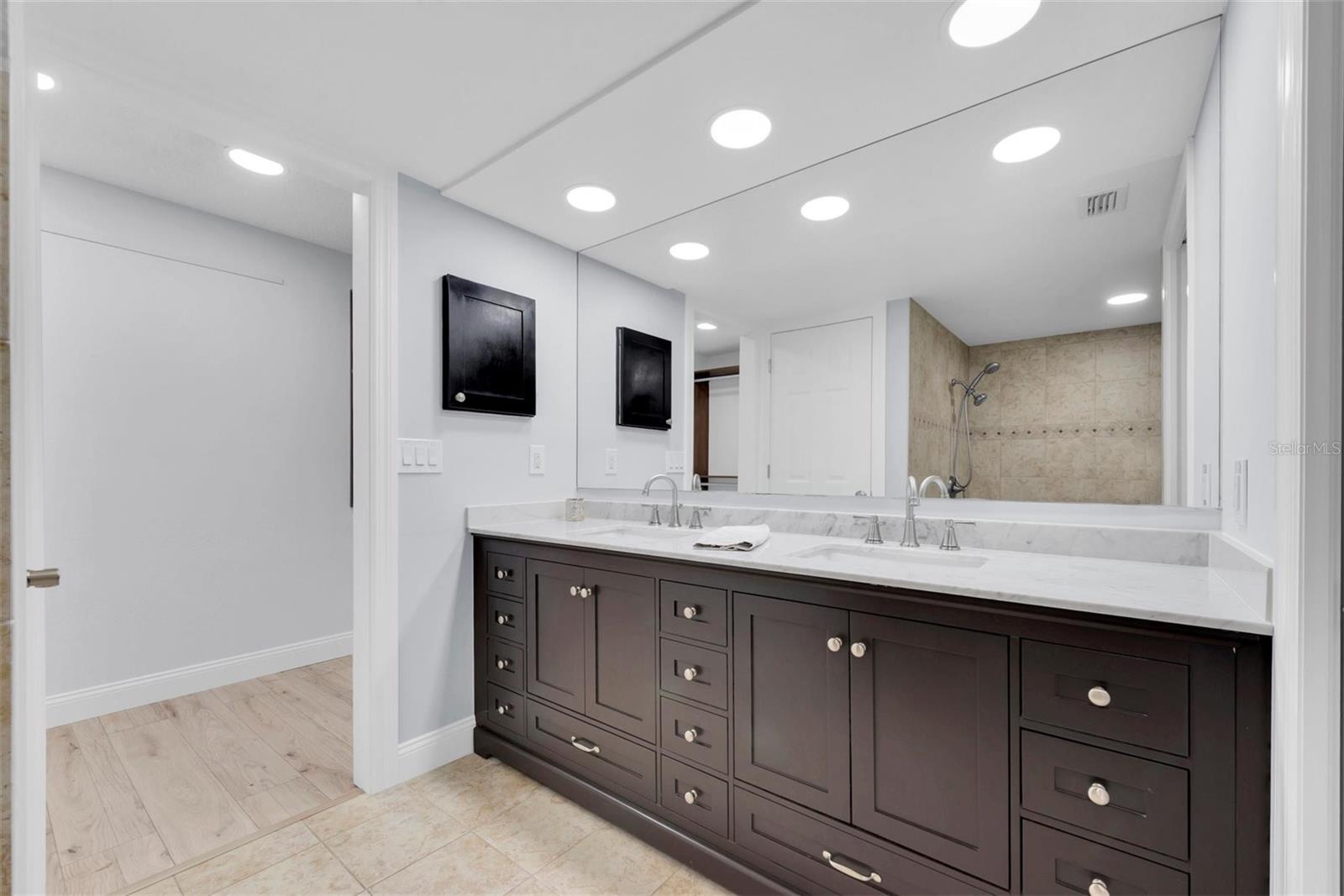 Primary Bath Double Sink Vanity
