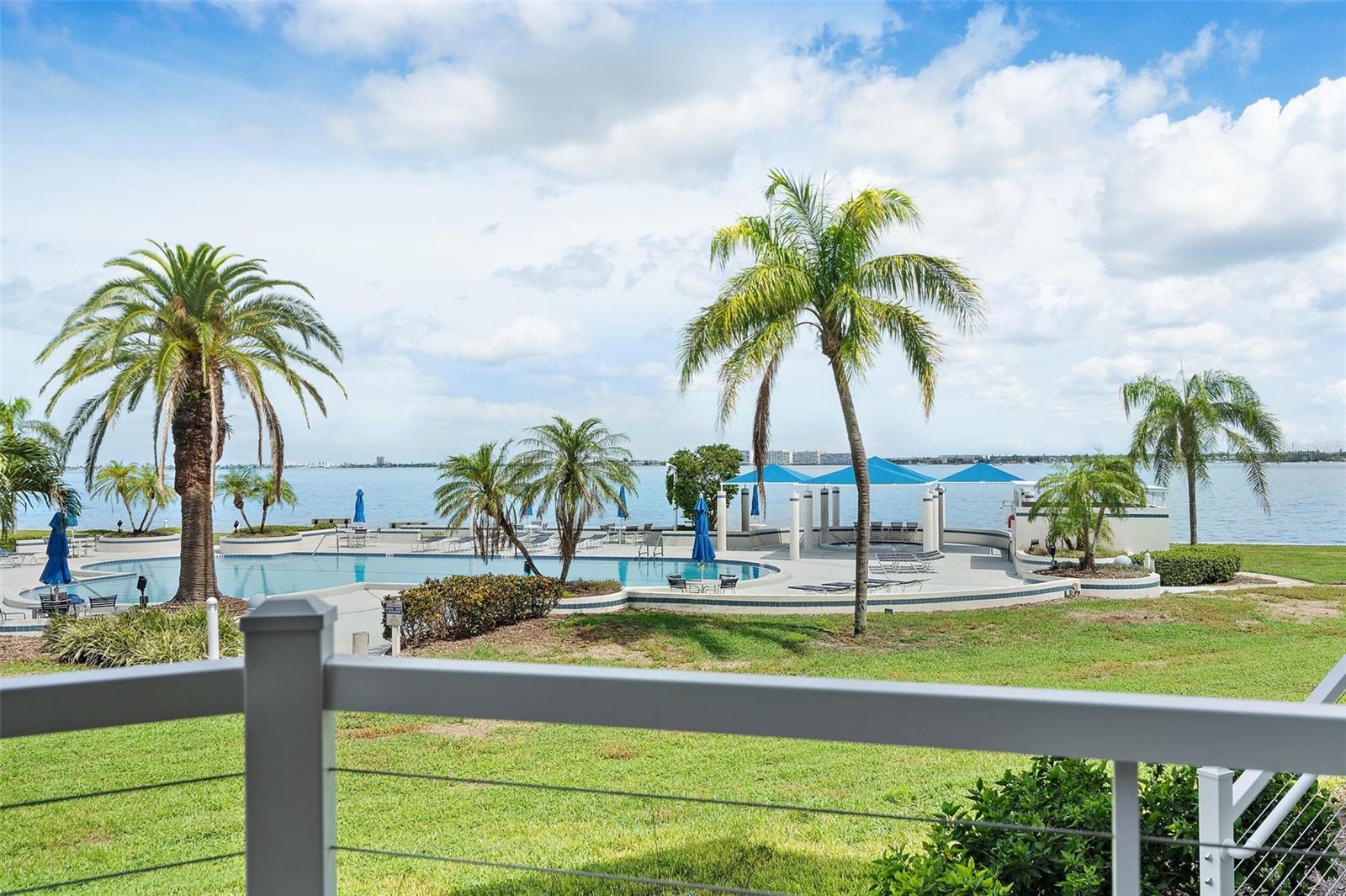 View from the new outdoor private deck
