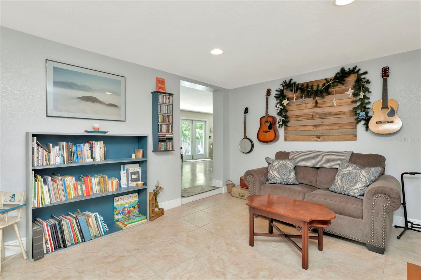 Living room entrance to great room
