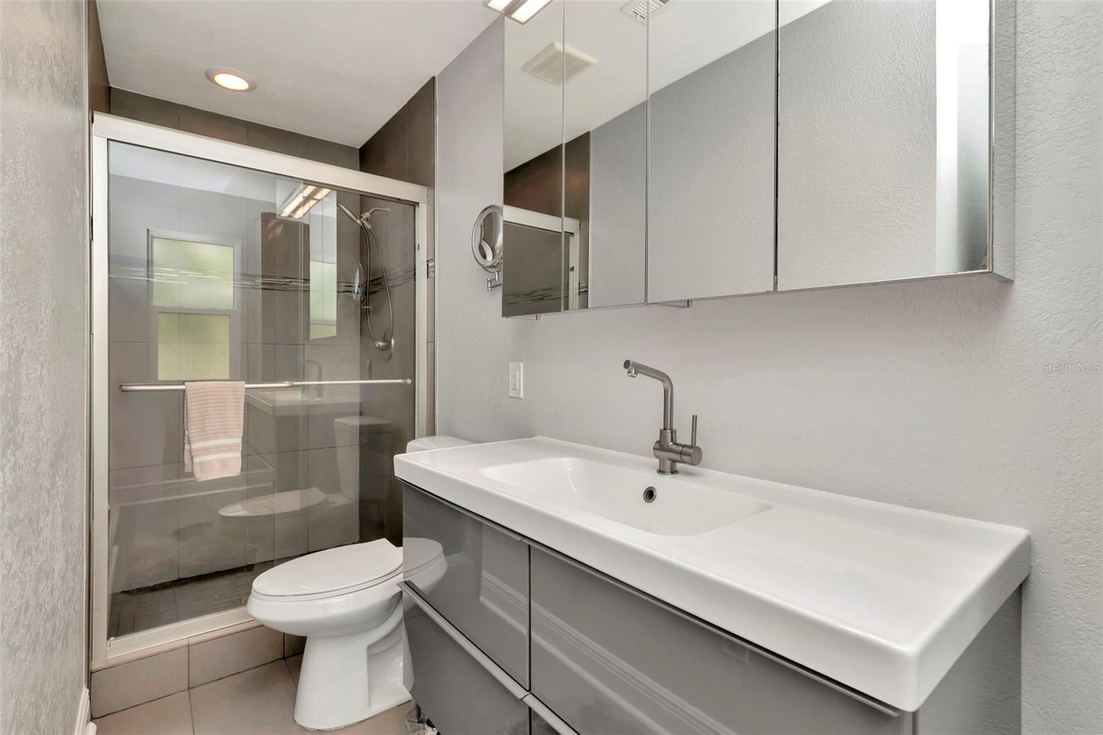 Updated primary ensuite bathroom