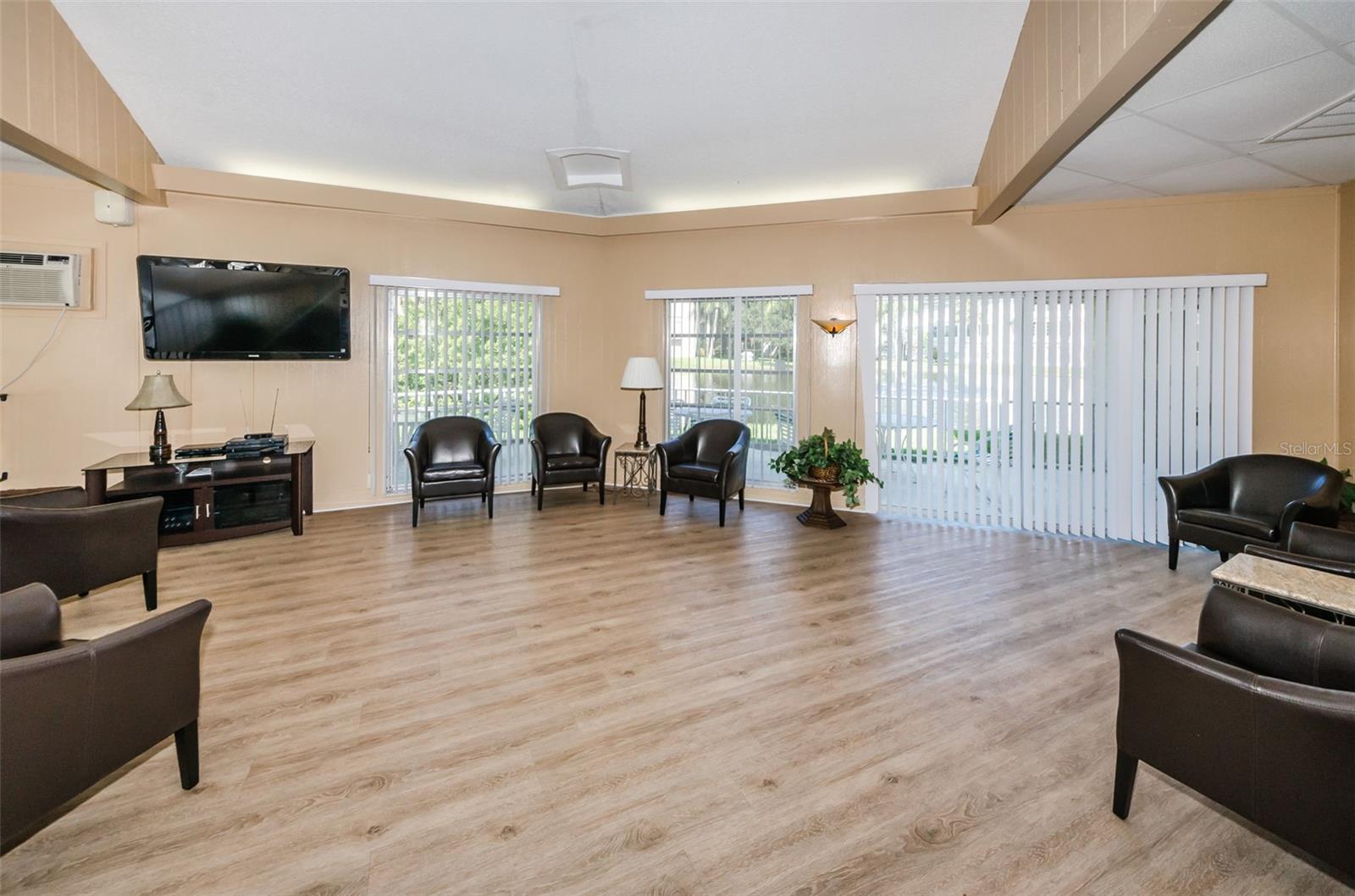 INSIDE OF CLUBHOUSE