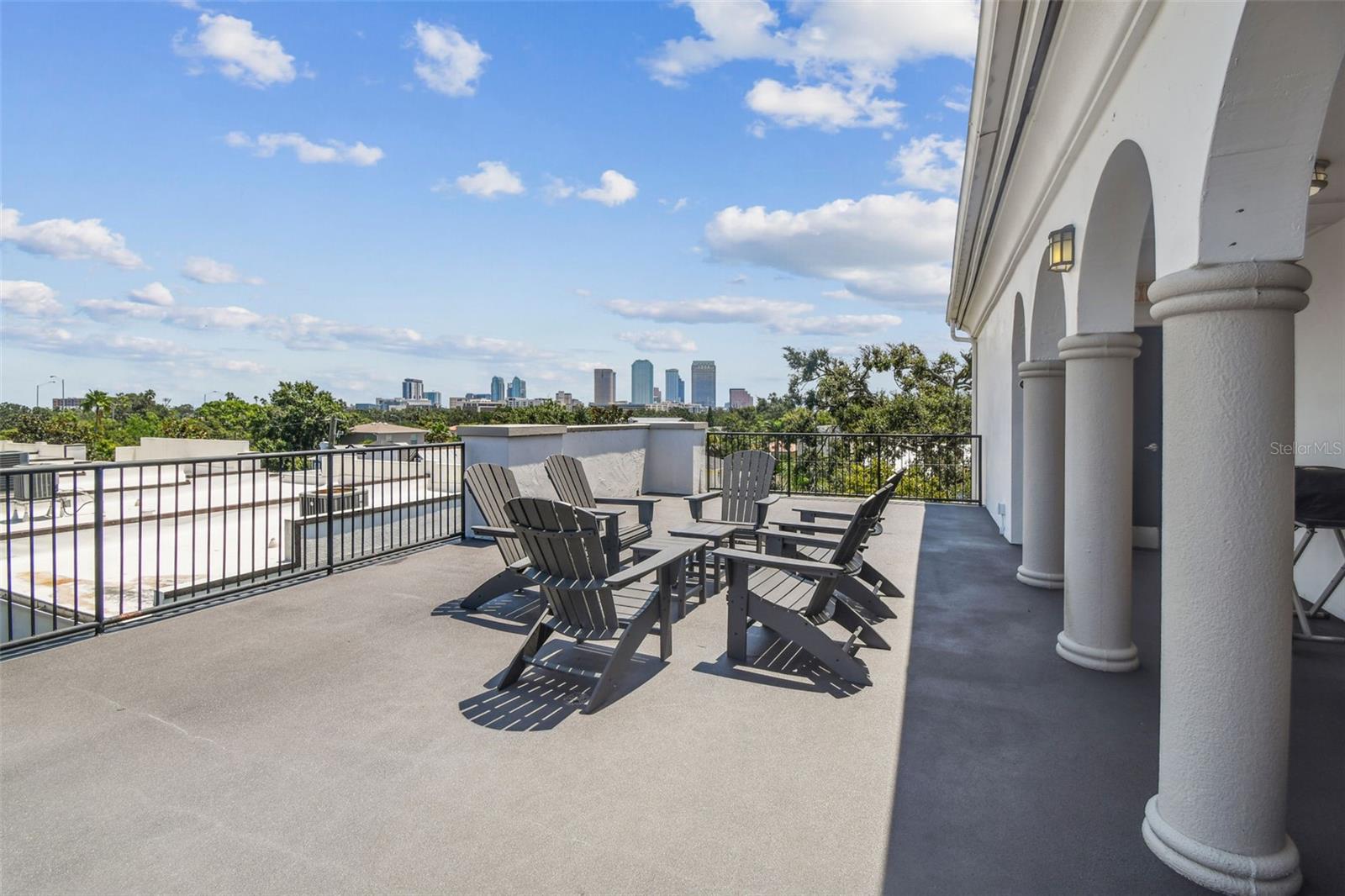 View of downtown Tampa skyline.