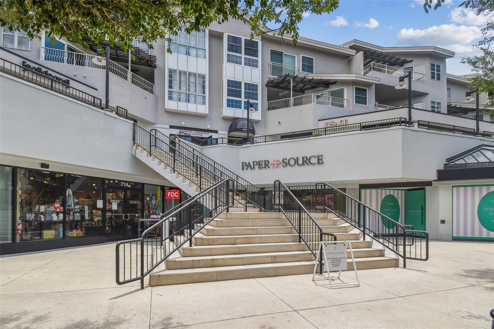 Hyde Park Village shops.