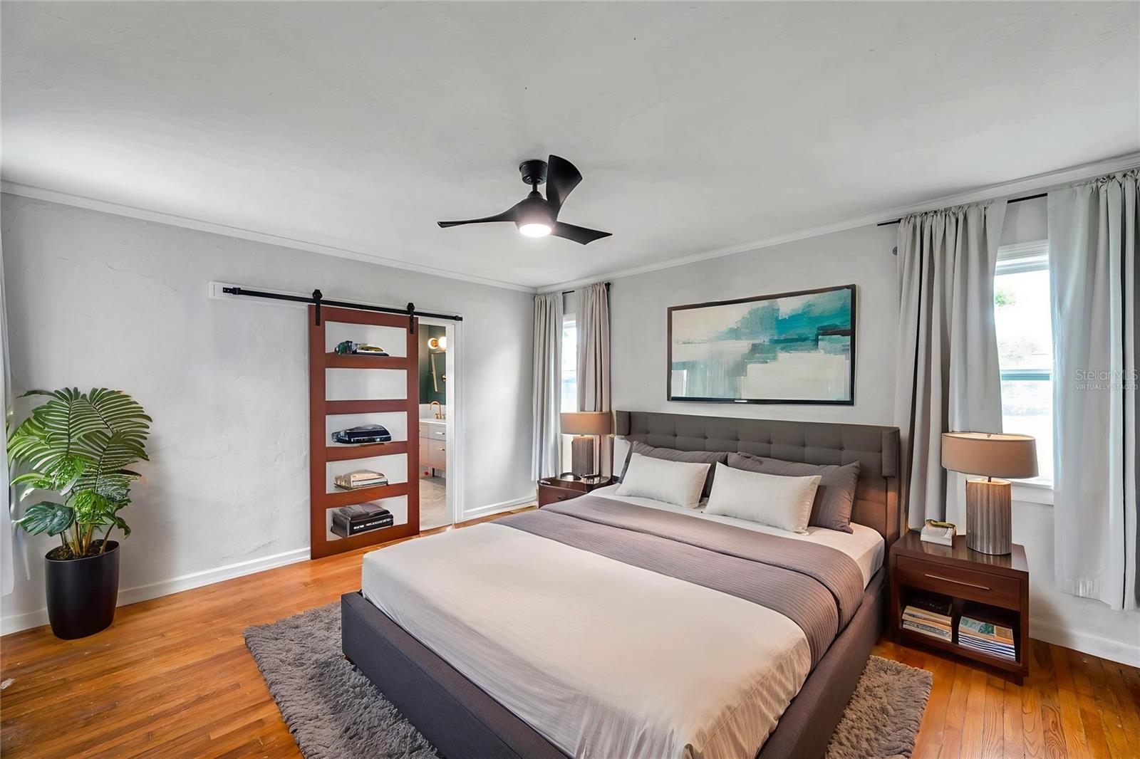Primary Bedroom Virtually Staged