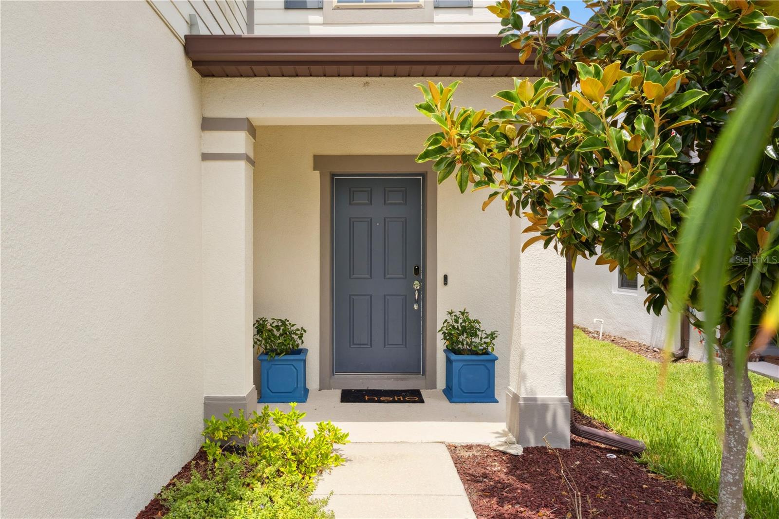 Covered front entry
