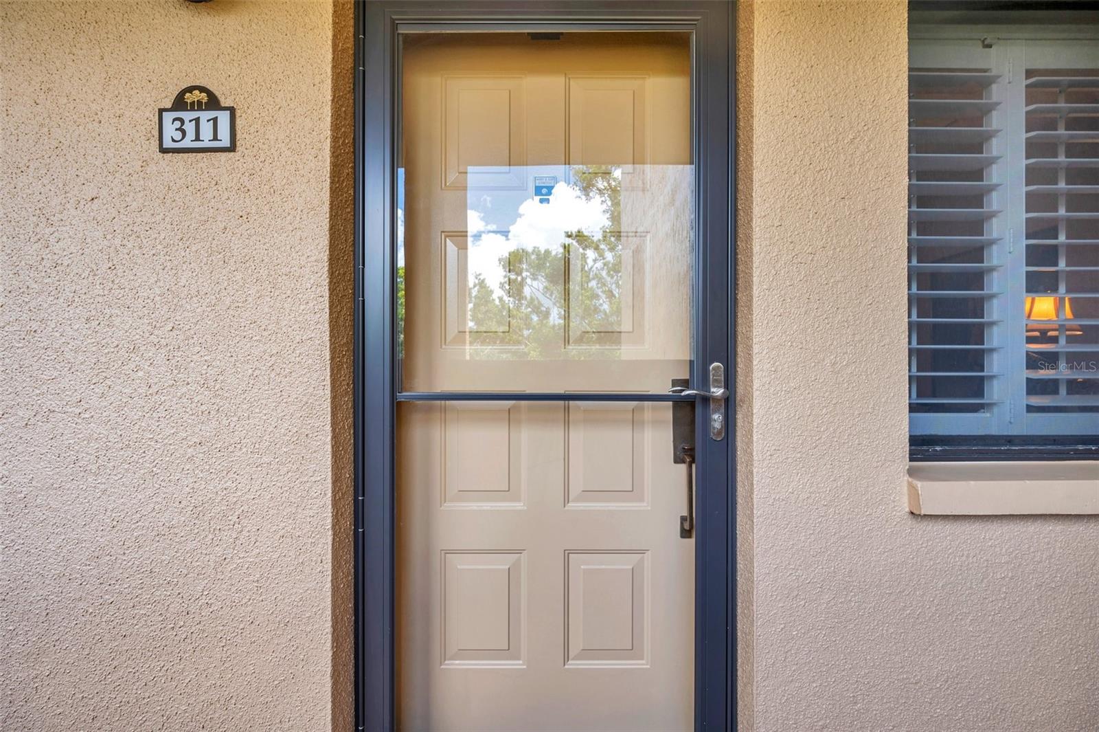 Unit front door