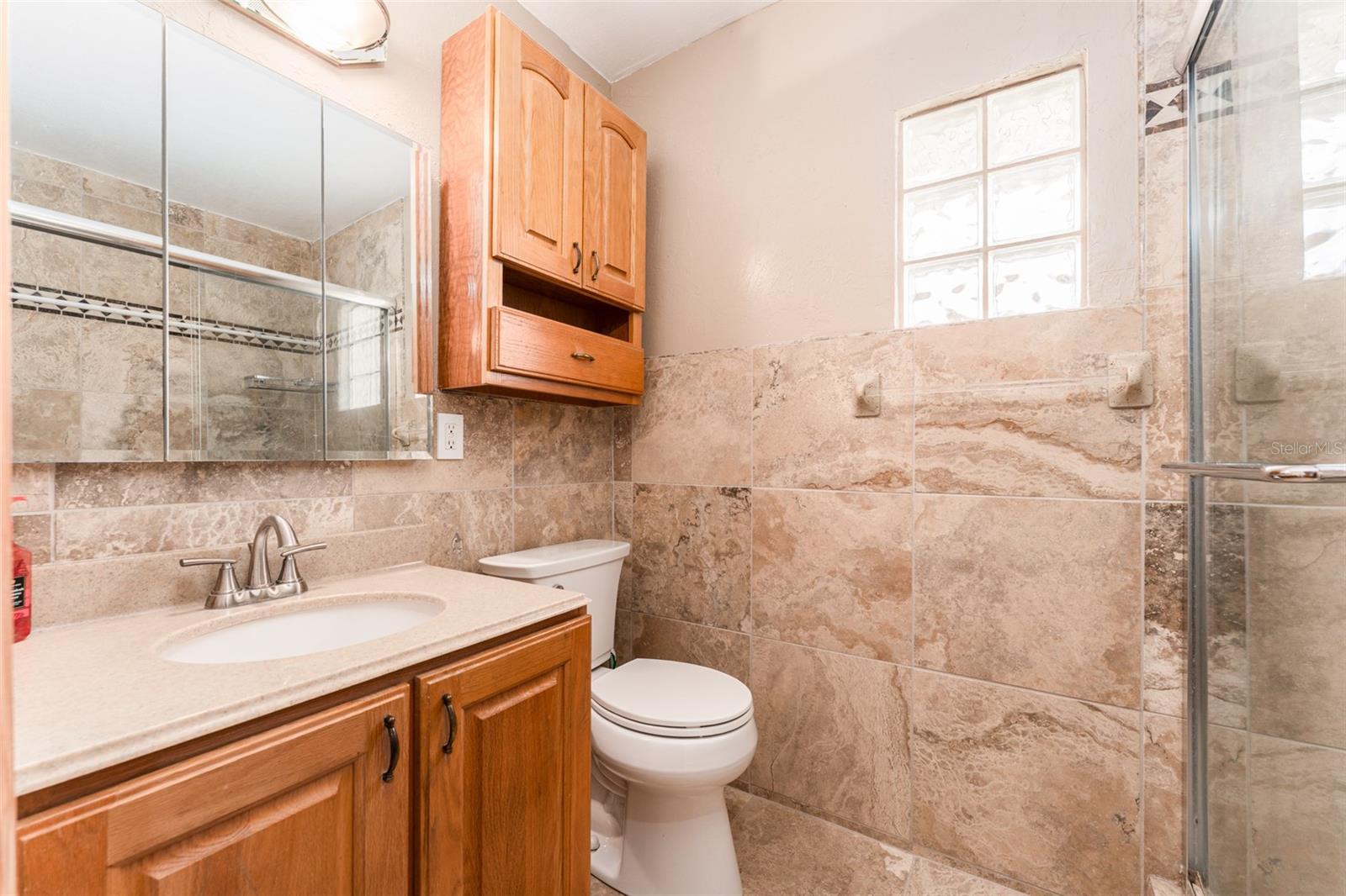 Primary EnSuite Updated Bath, Walk in Shower & Vanity