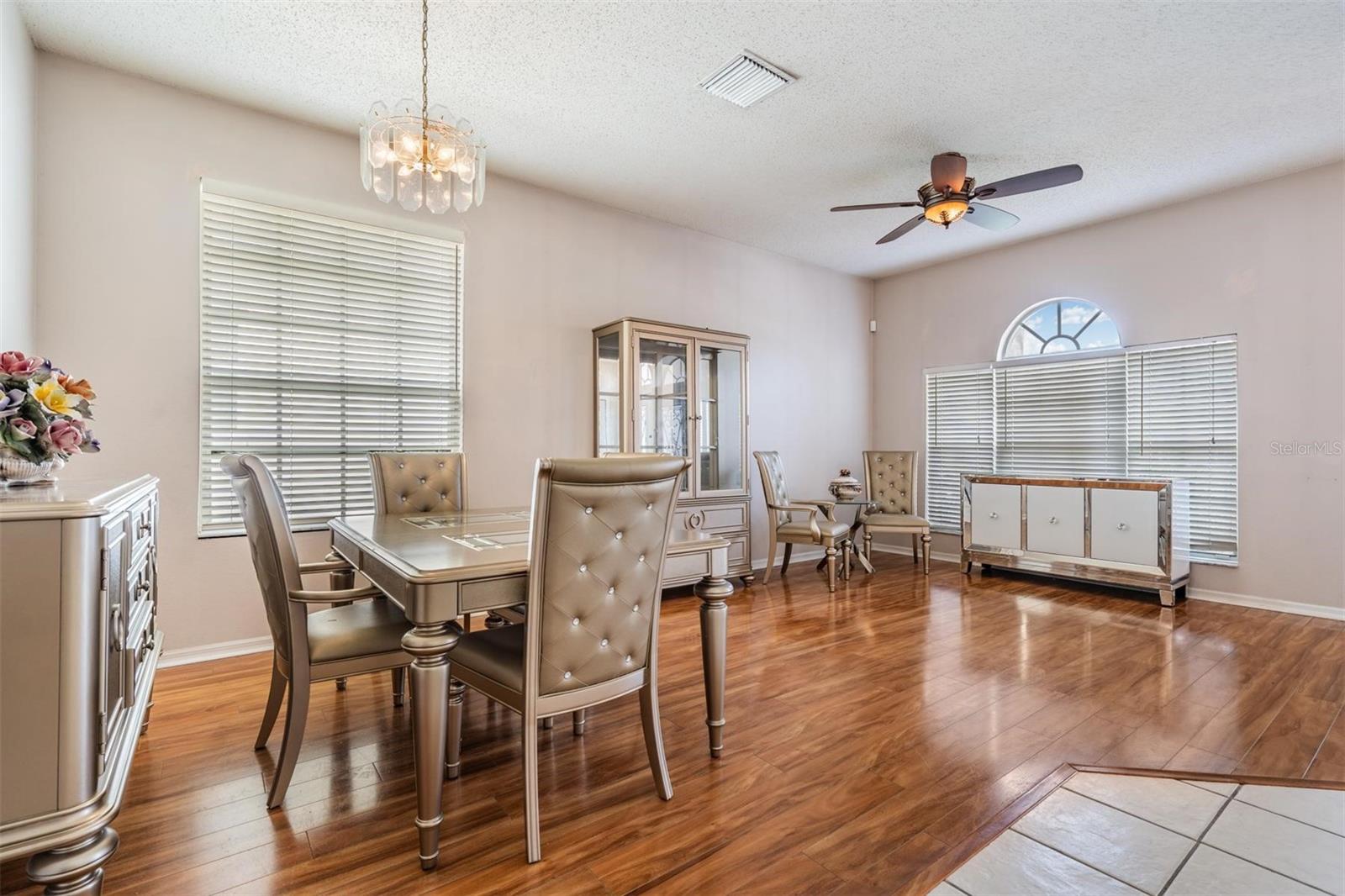 Living/dining area