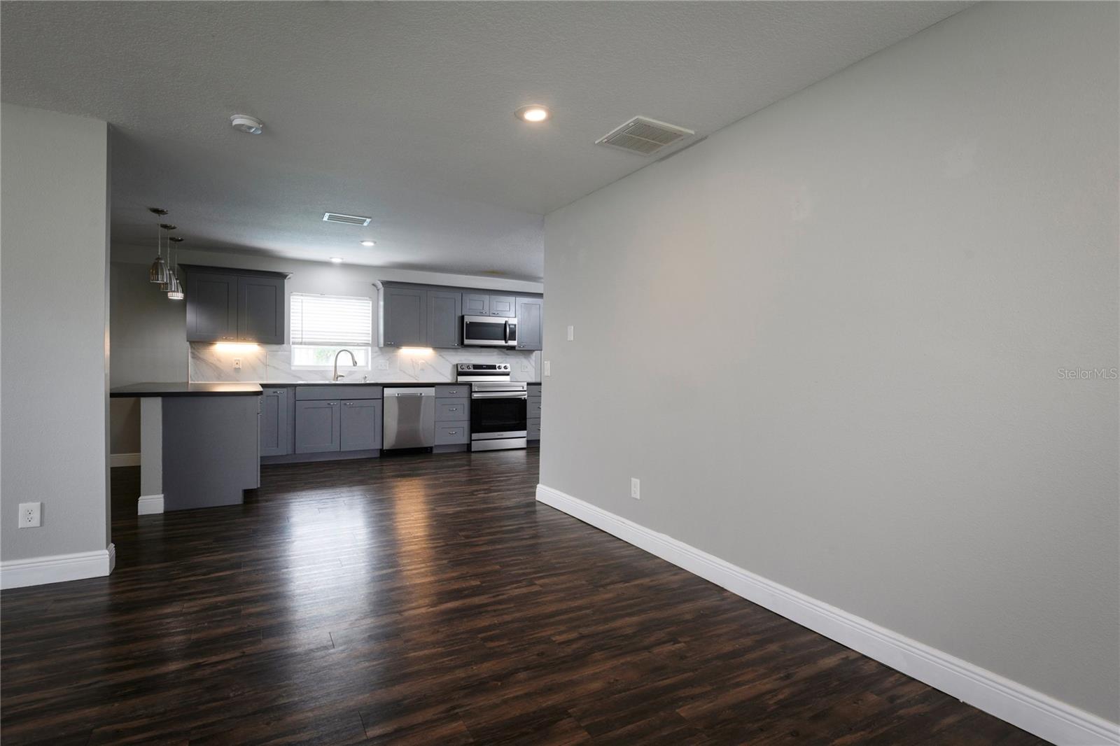 Living Room Facing into Kitchen