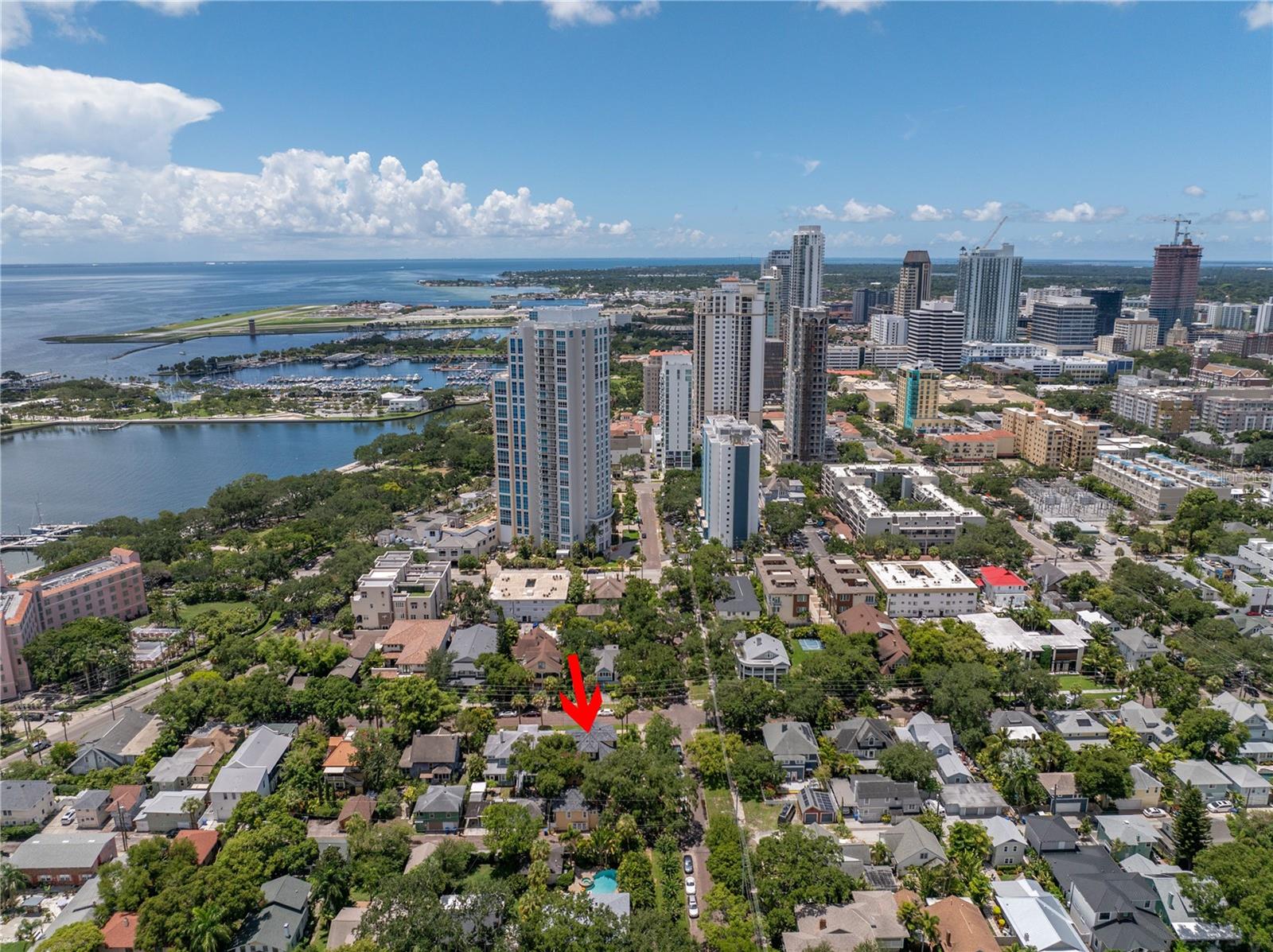 Aerial Downtown