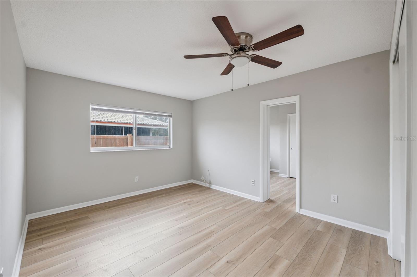 3rd bedroom (pocket door can be open for sharing with 4th bedroom or closed for complete privacy)