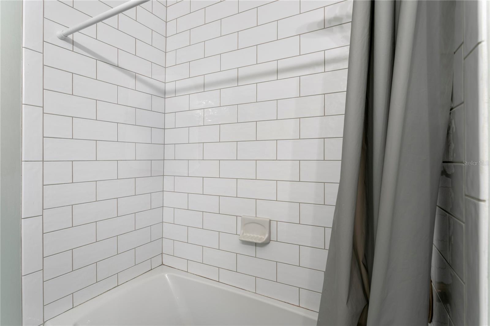 Guest bath tub and shower