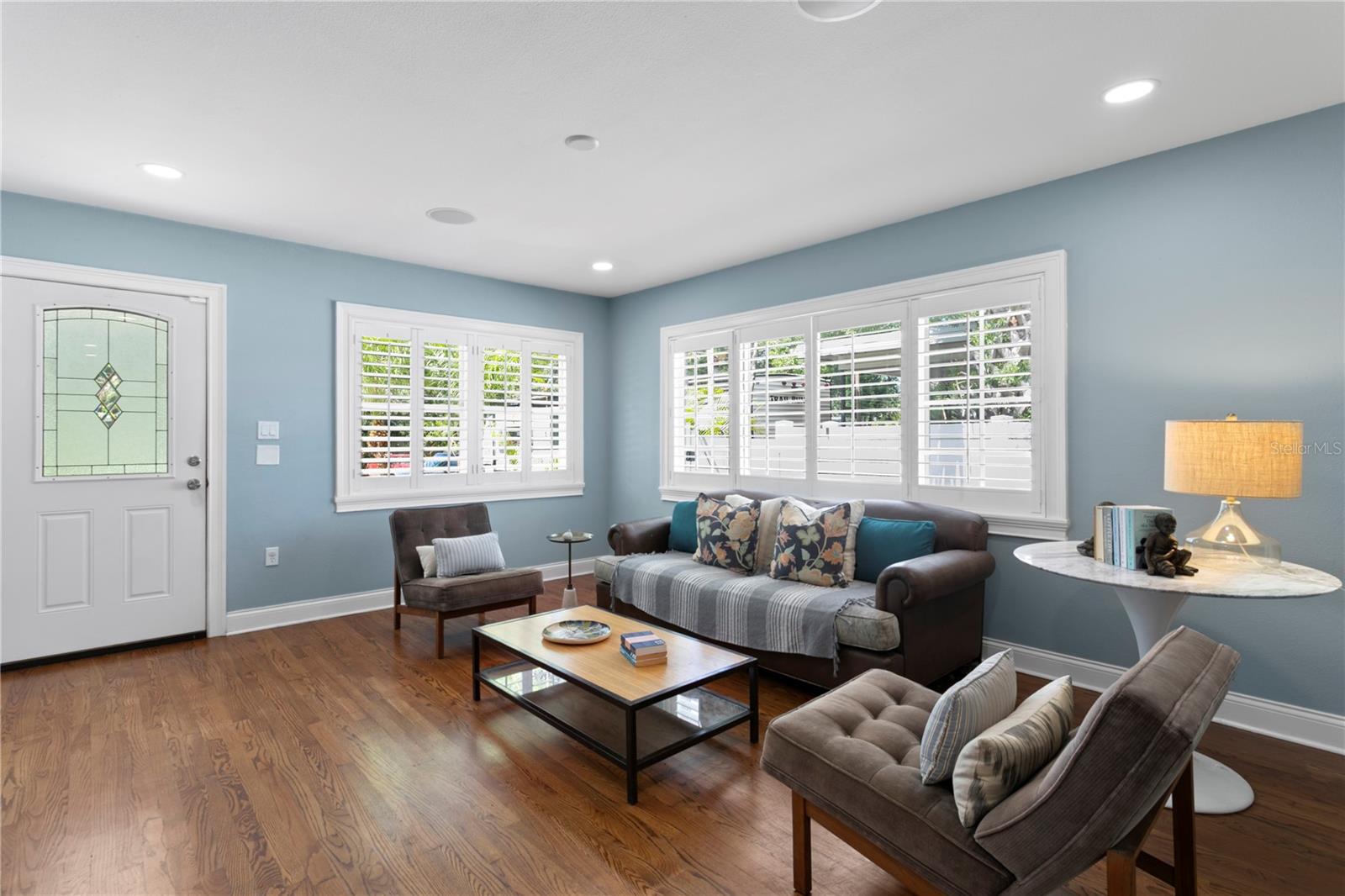 Light-filled living room