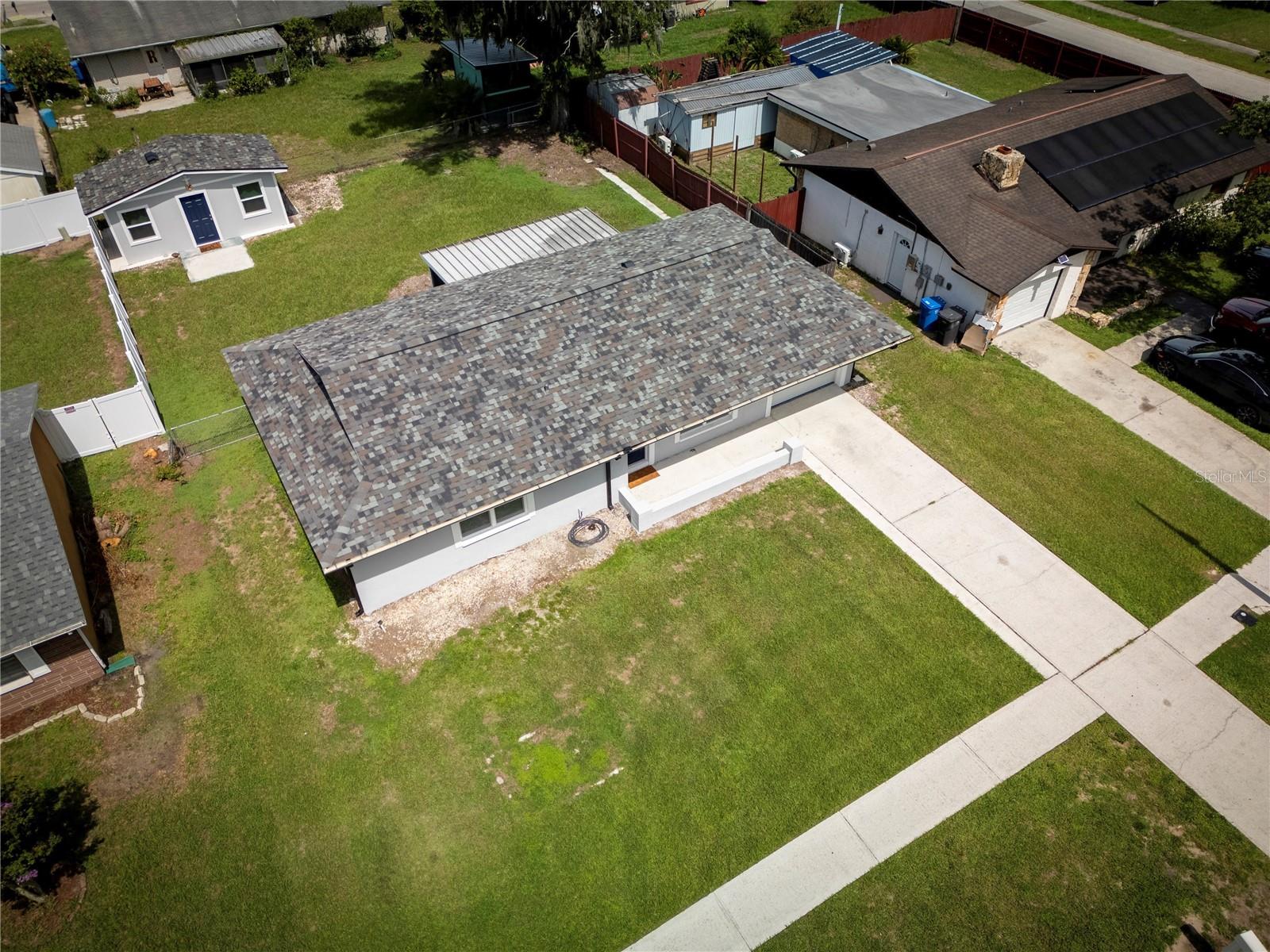 Aerial Front View