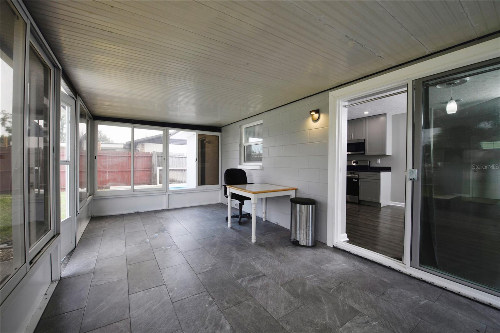 Enclosed Florida Room