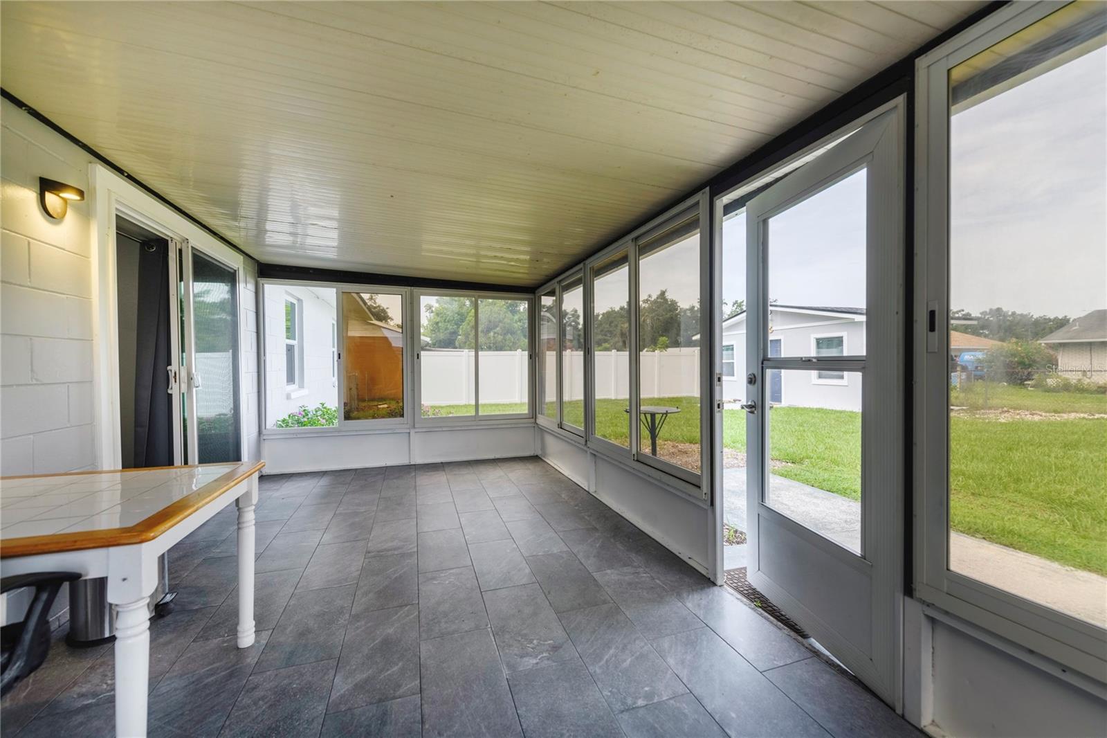 Enclosed Florida Room