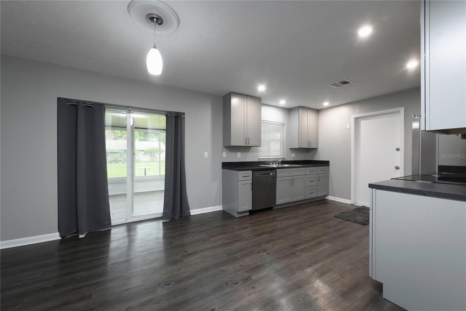 Dining Space and Kitchen