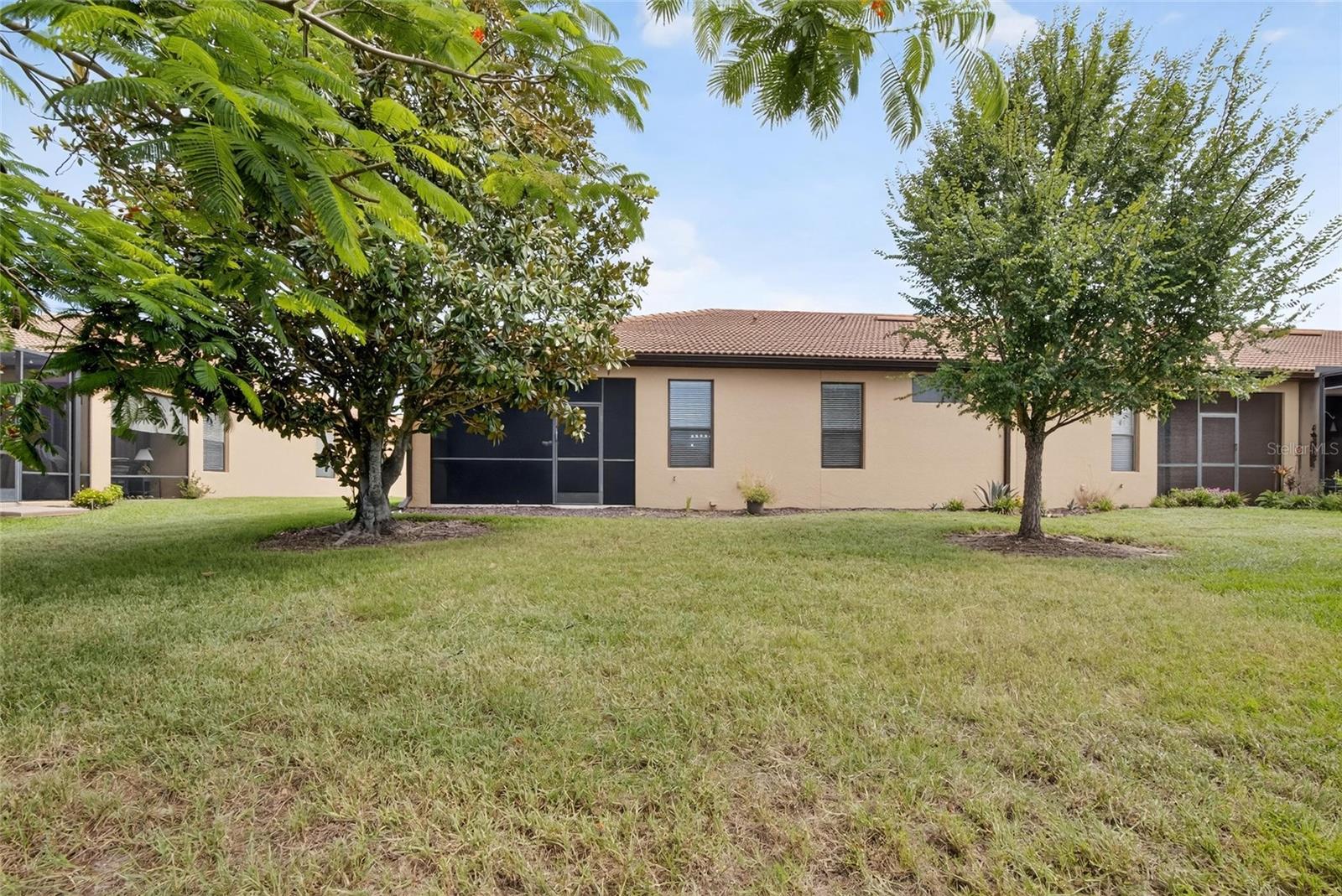 Rear of home View