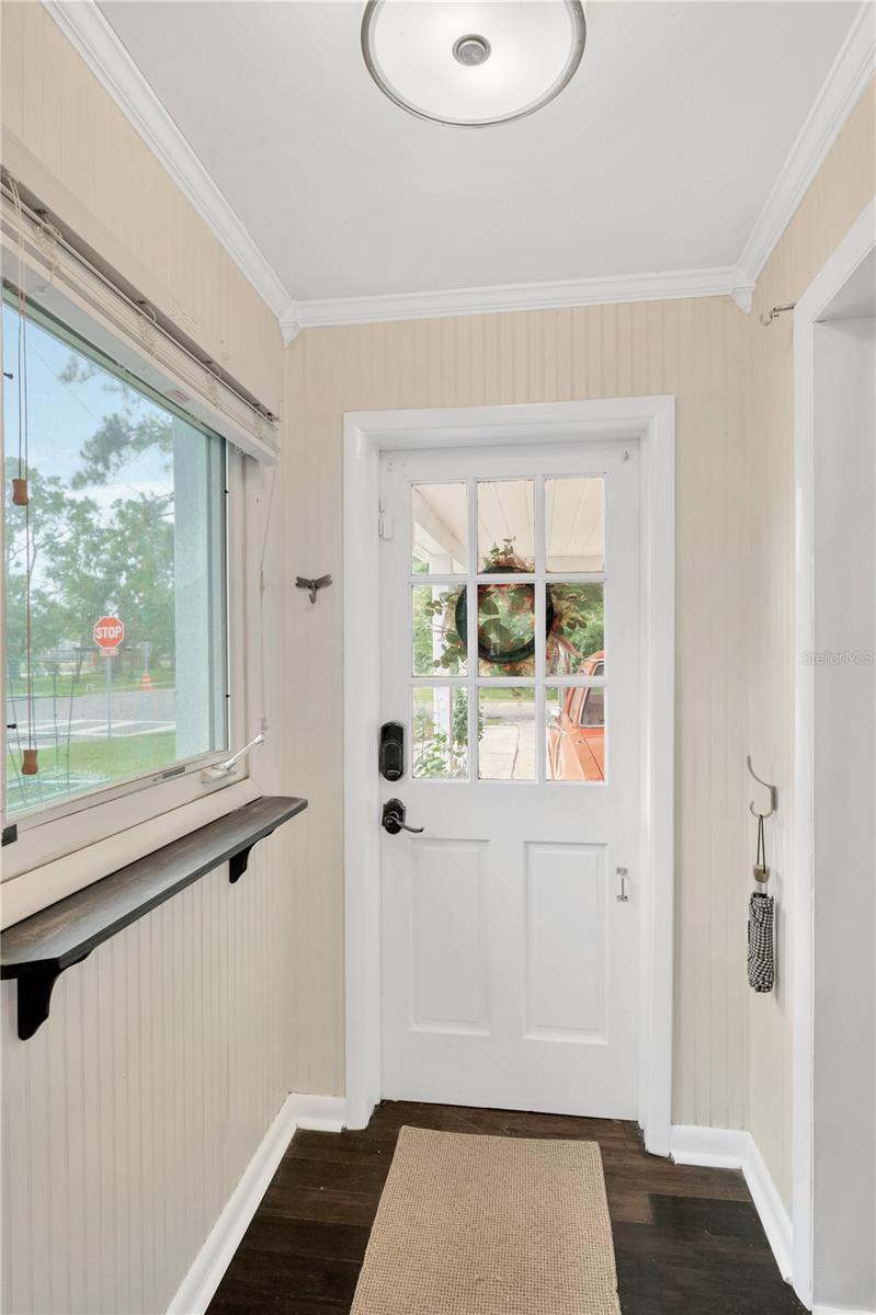 Carport Entrance