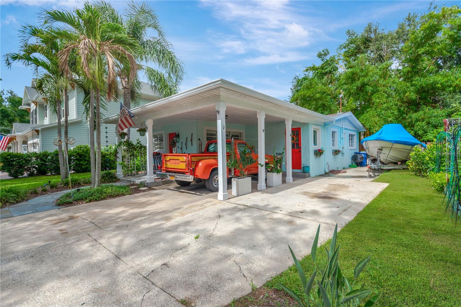 Extra Long Driveway
