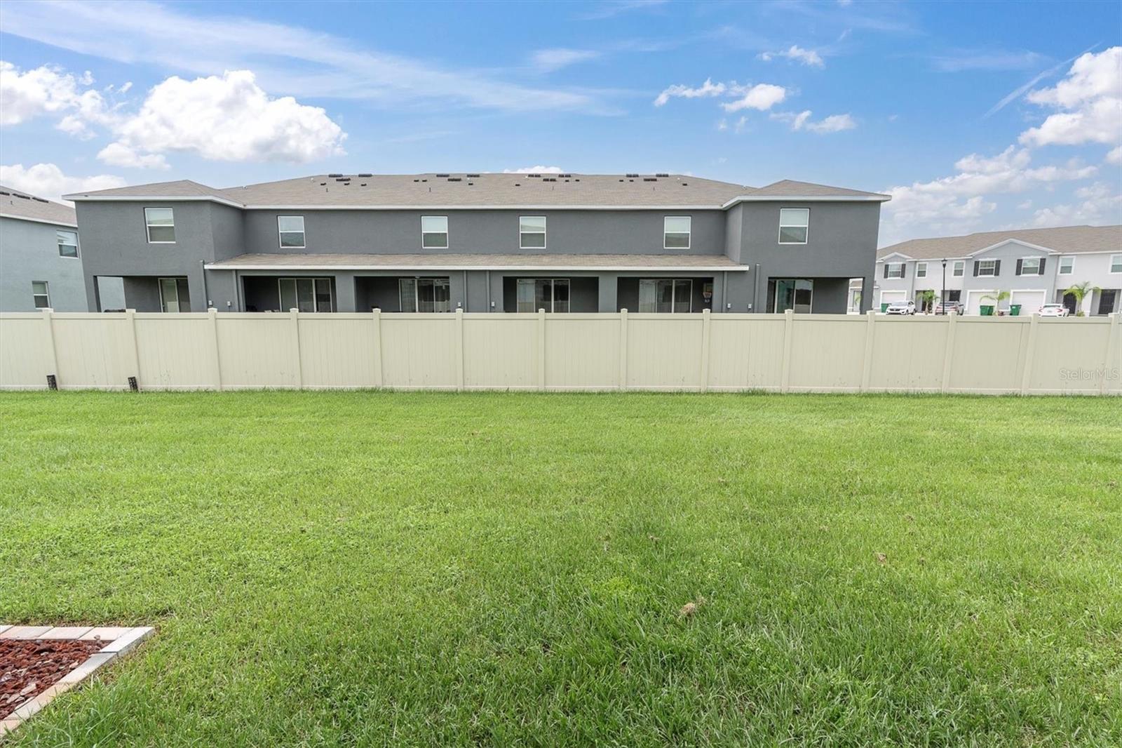 BIG BACKYARD!