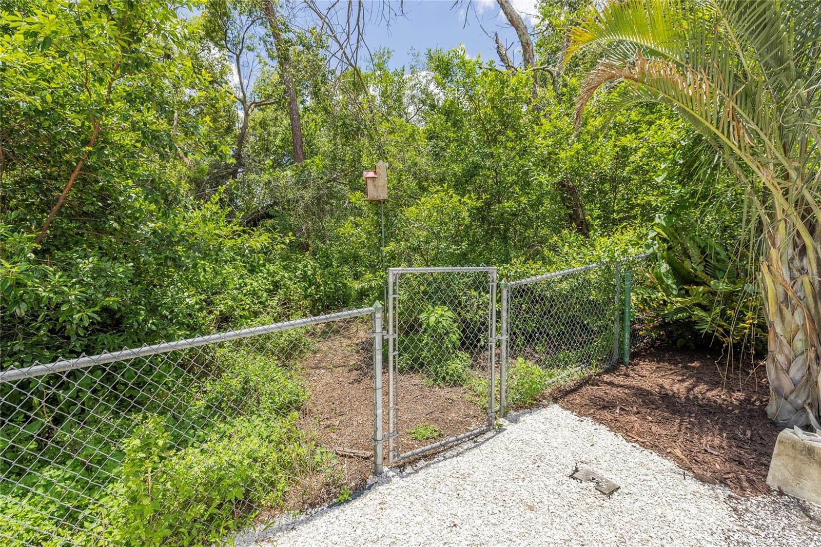 No backyard neighbors! Private entrance leads to Highland Nature Park