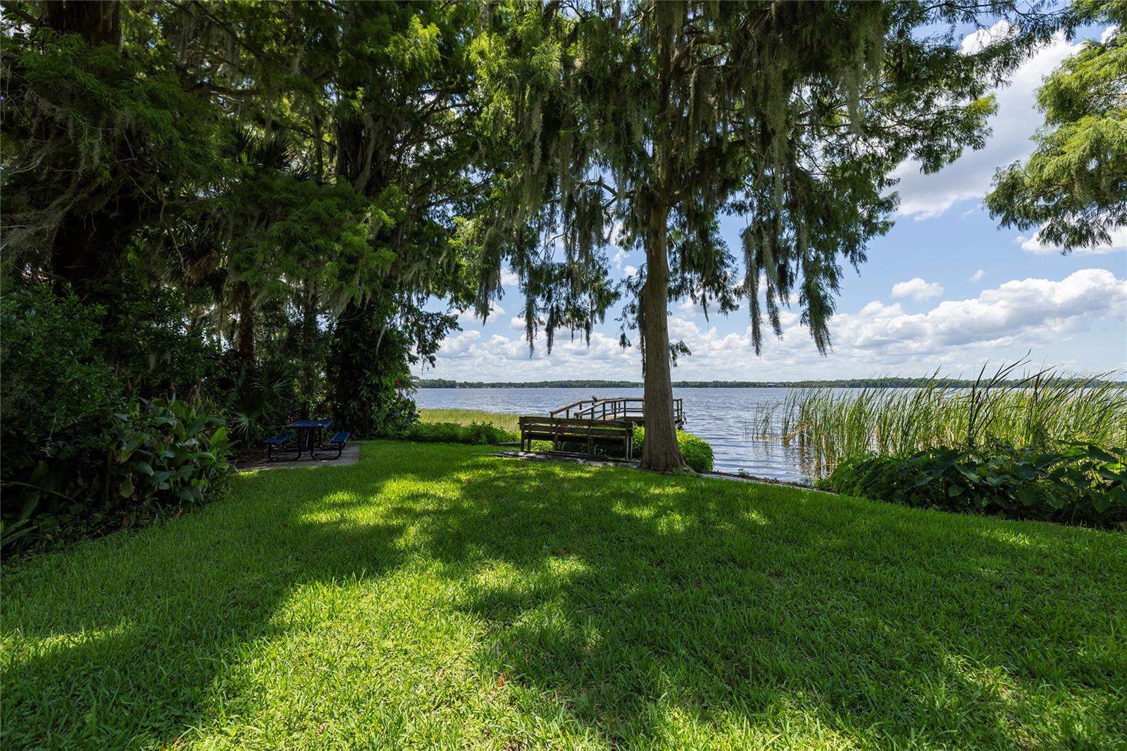 HOA owned dock for relaxing, fishing or launching your kayak!