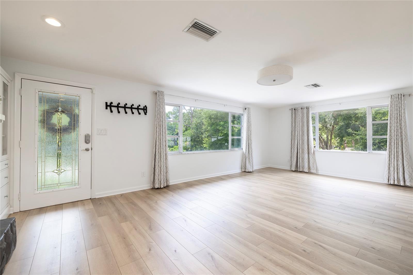 Enter the Great Room with all new flooring