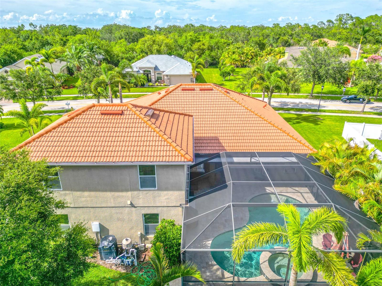 A decidedly upscale neighborhood tucked into the Apollo Beach Community.