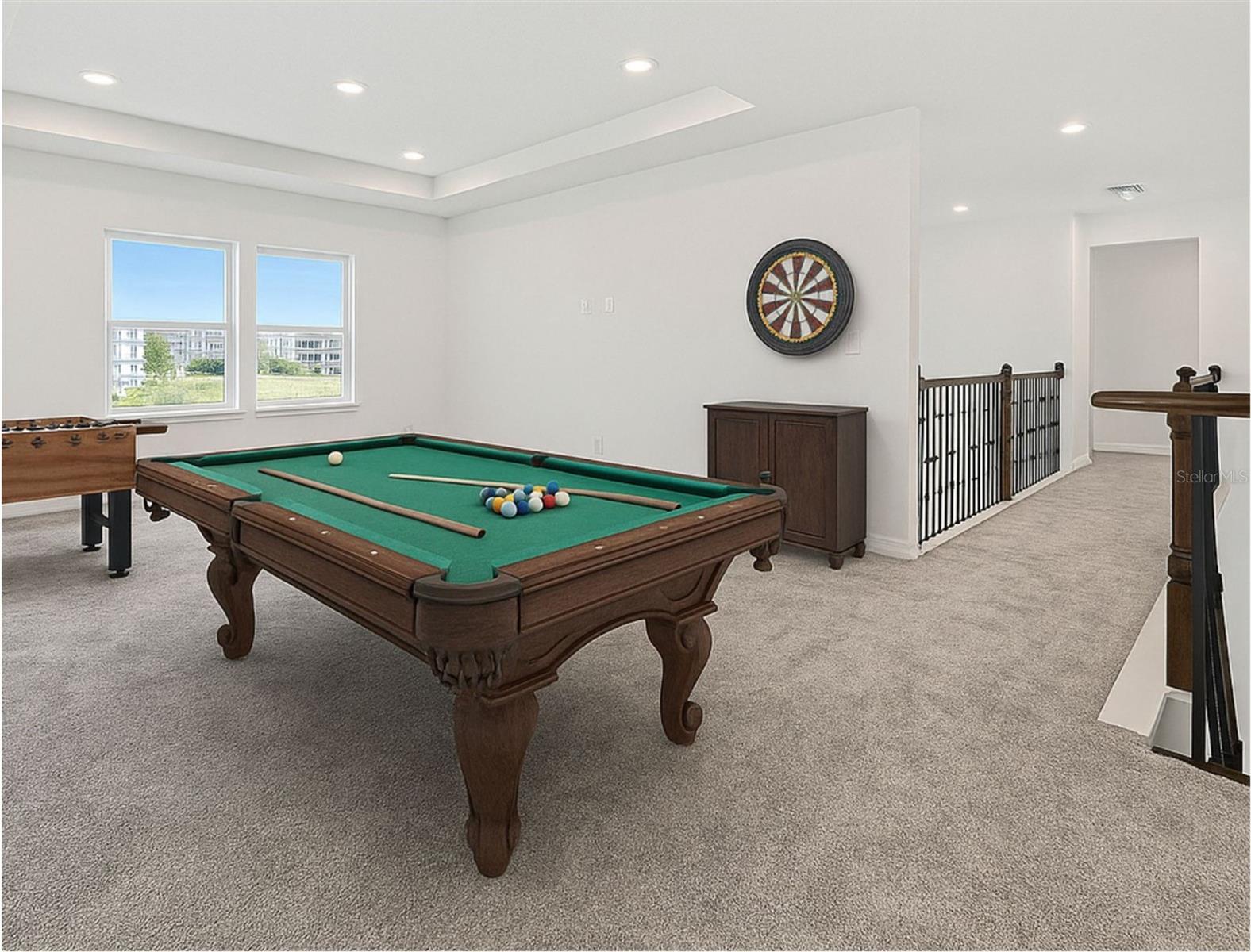 Staged. Large Loft