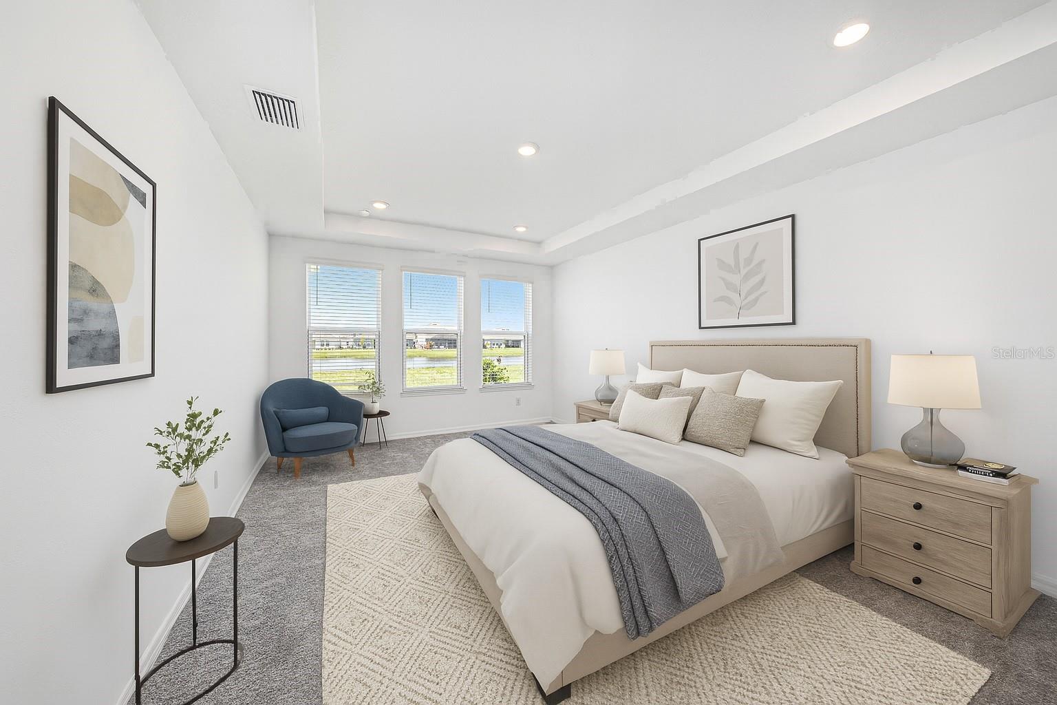 Staged. Second Primary Suite