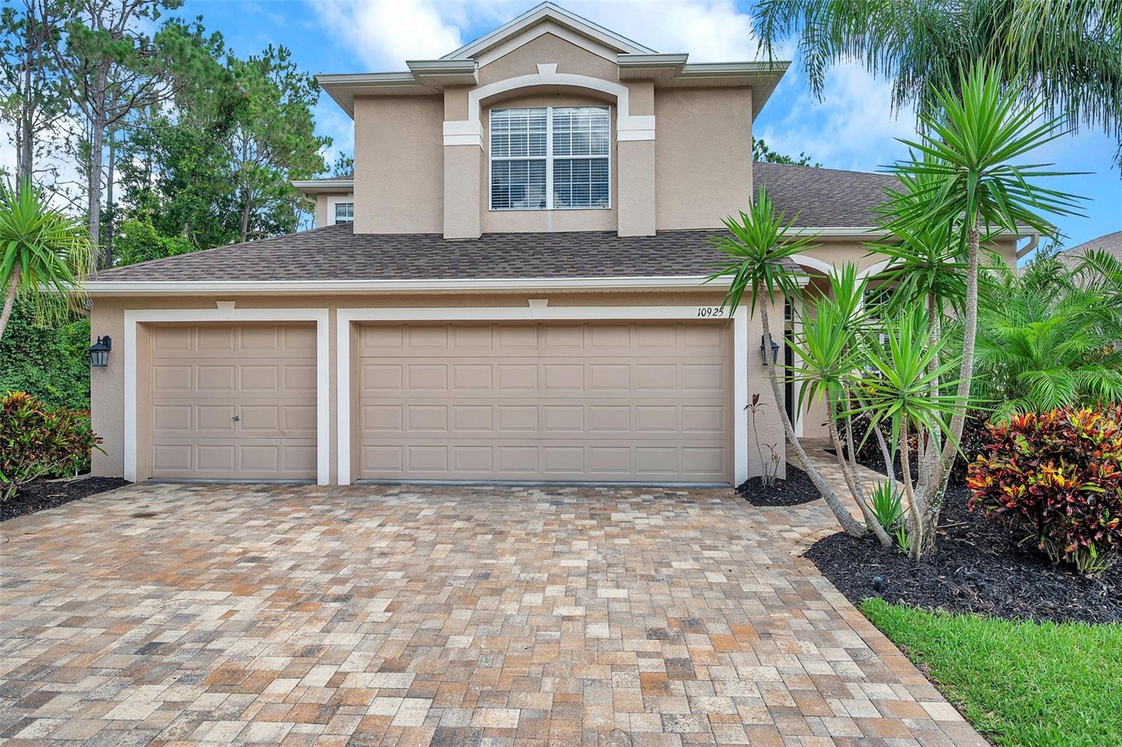 Pavered driveway