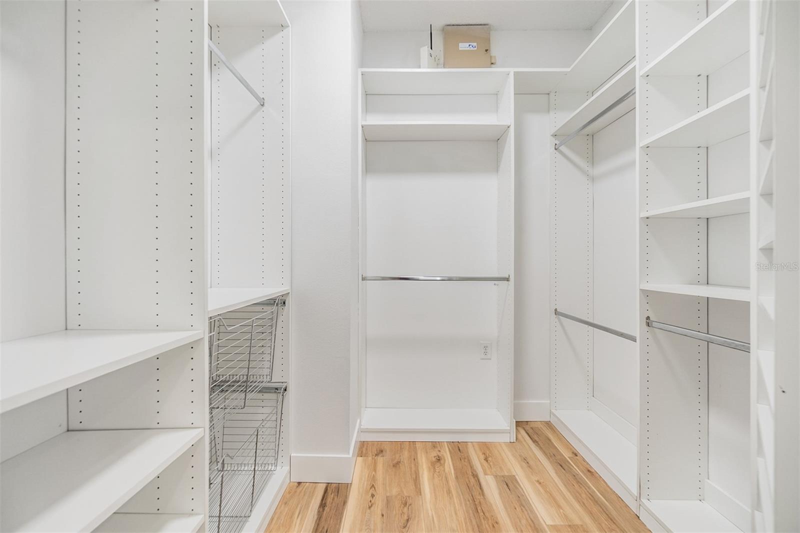 Primary bedroom closet