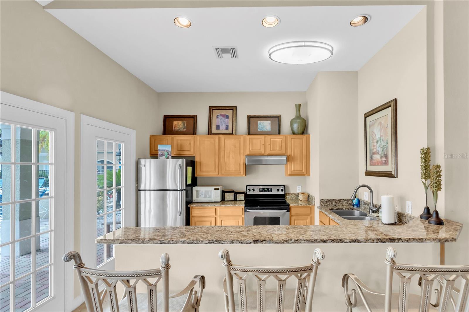 Clubhouse kitchen
