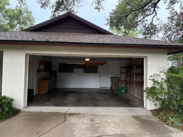 oversized double car garage 29x21