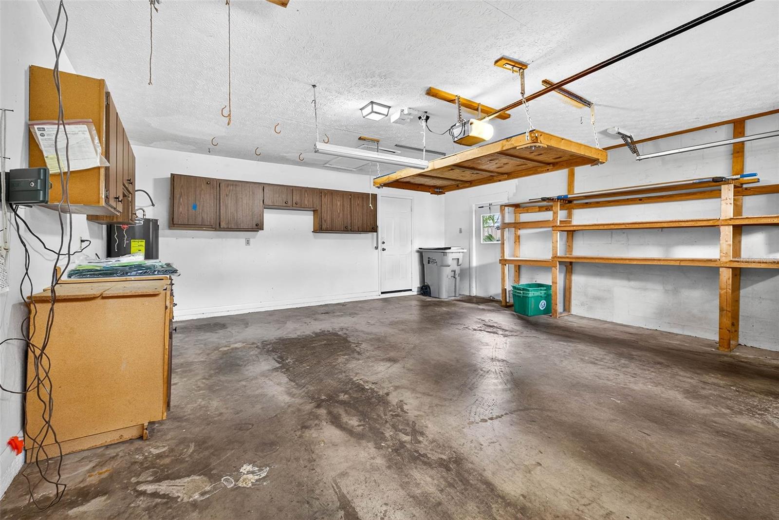 oversized double car garage