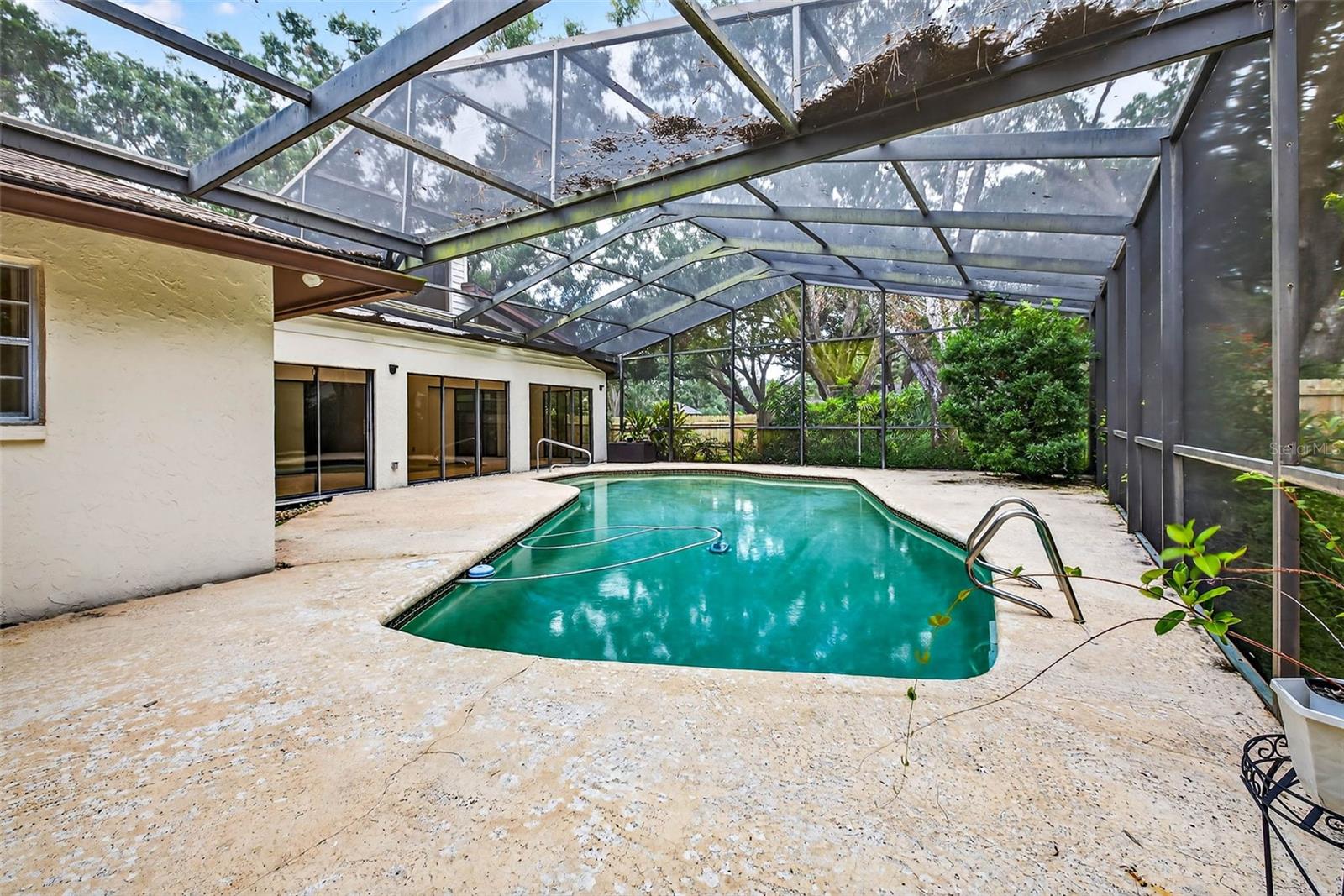 pool view
