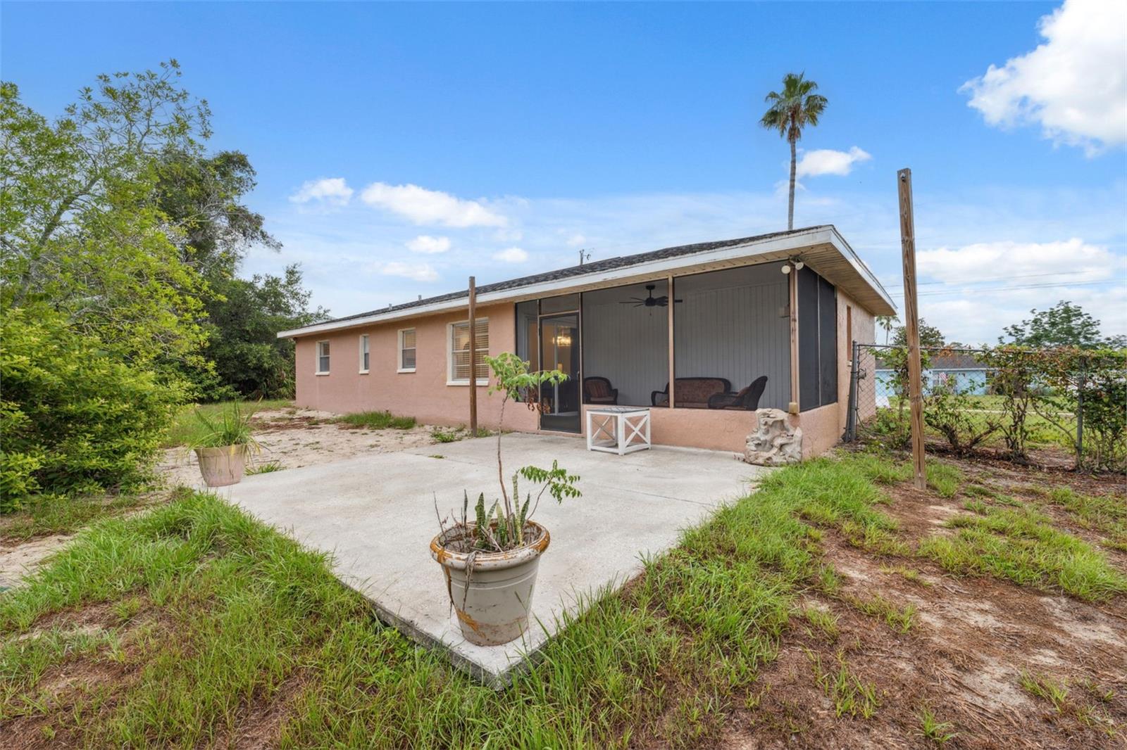 Rear Exterior/ Patio