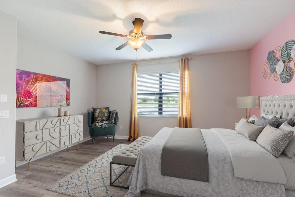 Primary Bedroom - Virtually Staged