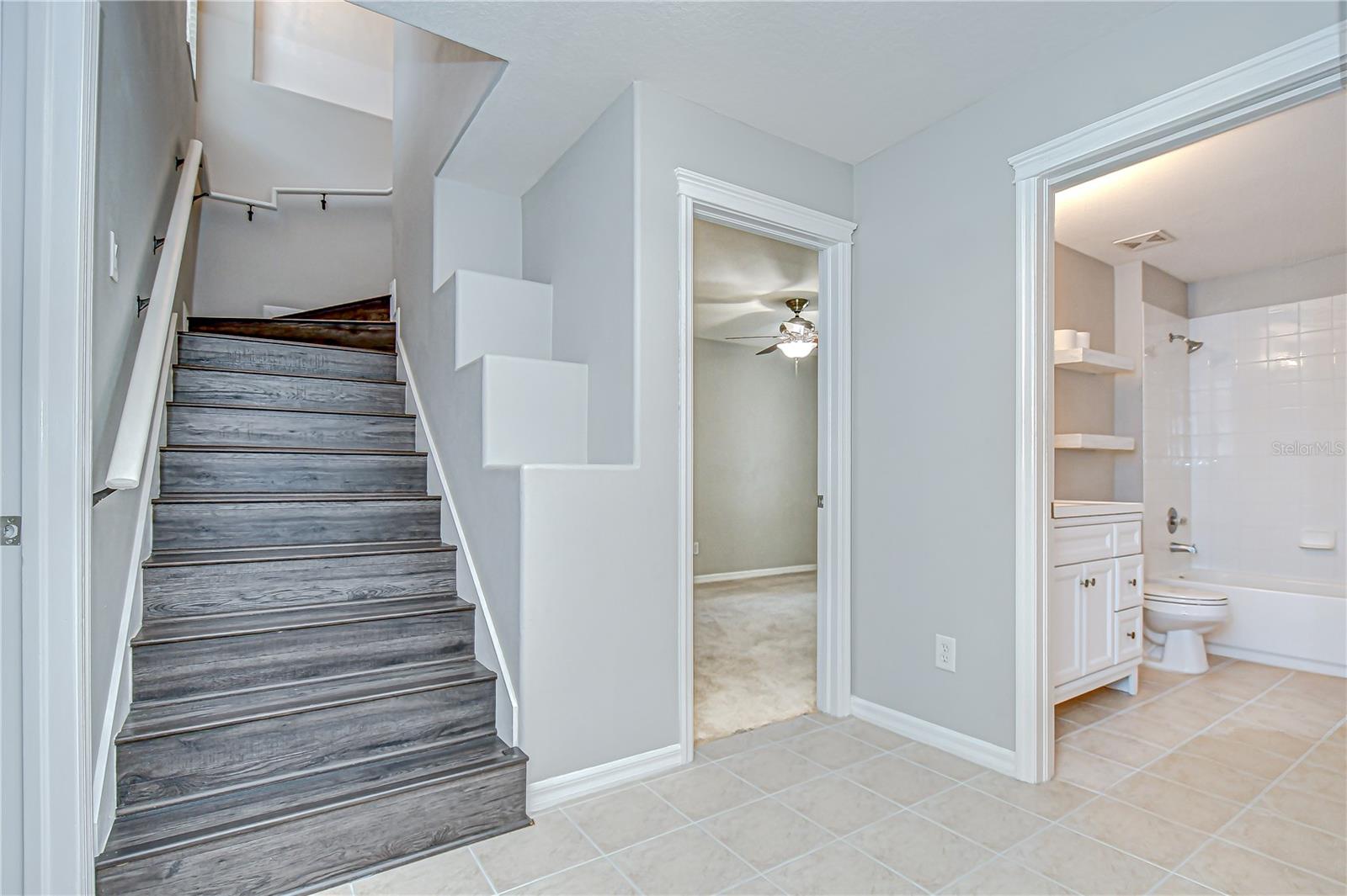 Additional space upstairs!