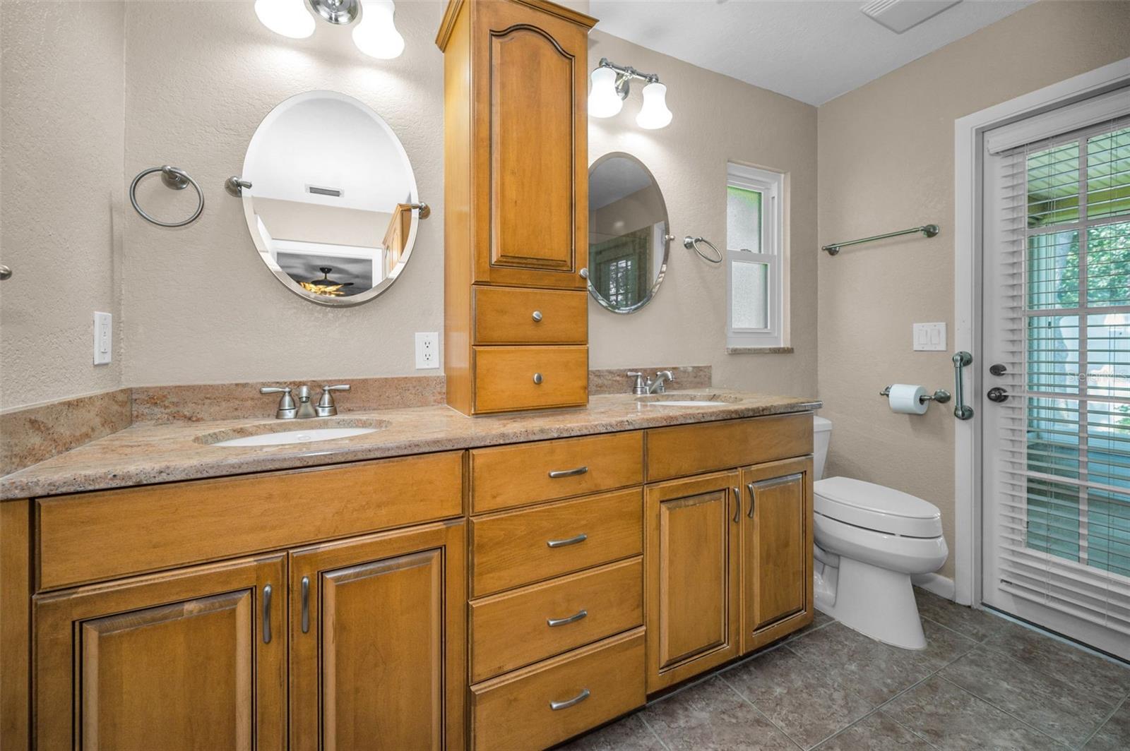Primary Bath with Dual Vanity