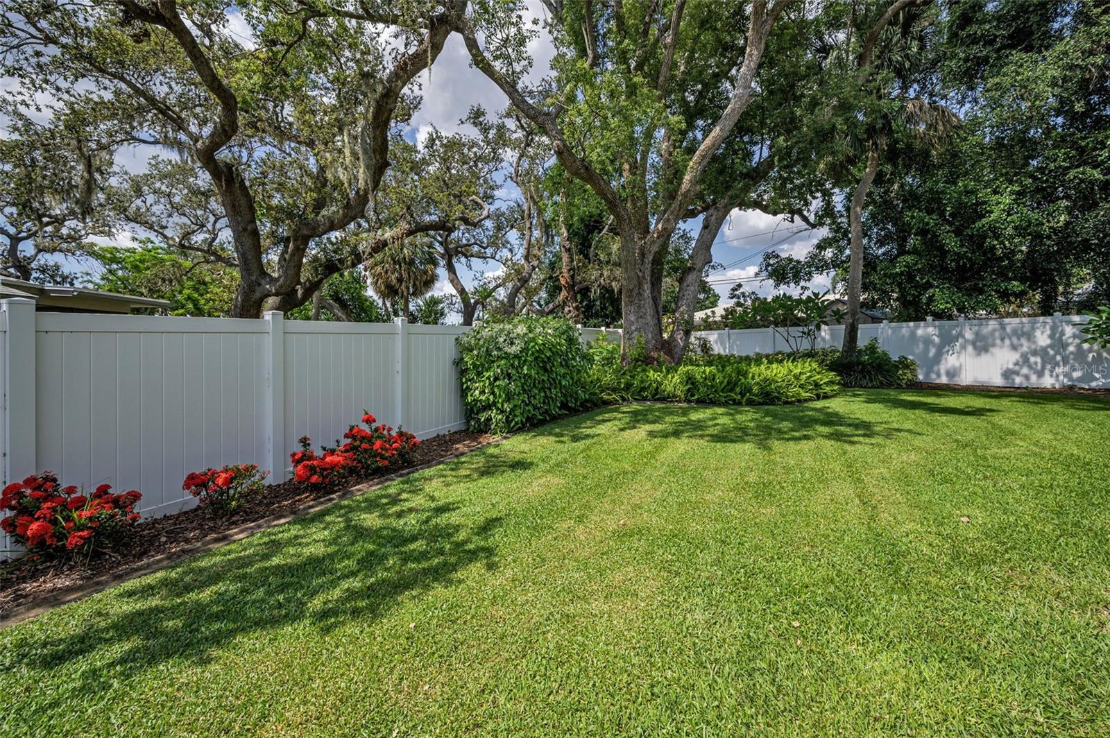 Beautiful landscaping