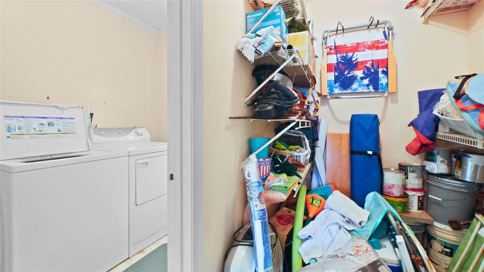 Utility Space off of 3rd bedroom