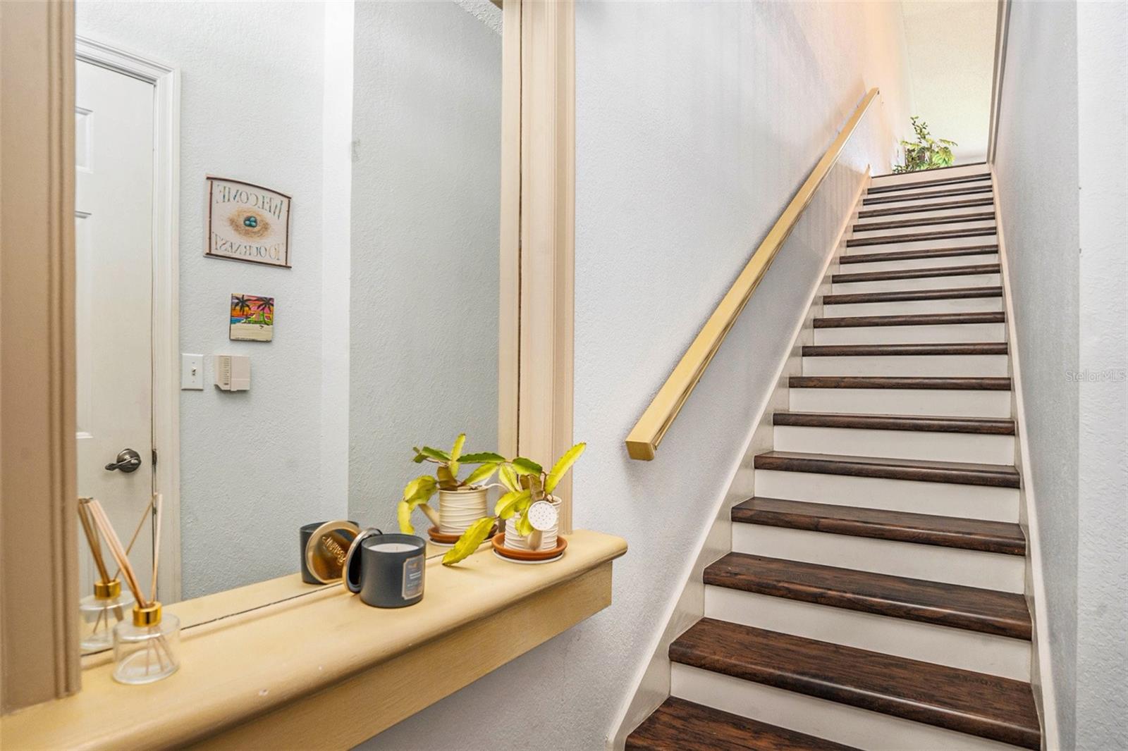 Foyer, Stairs, Garage Door