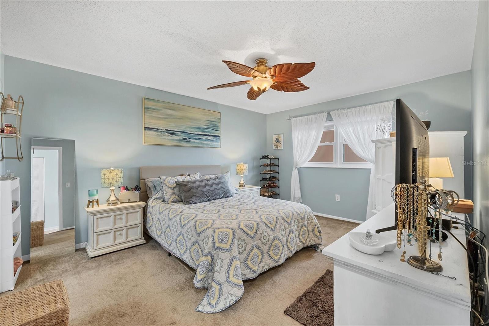Large primary bedroom