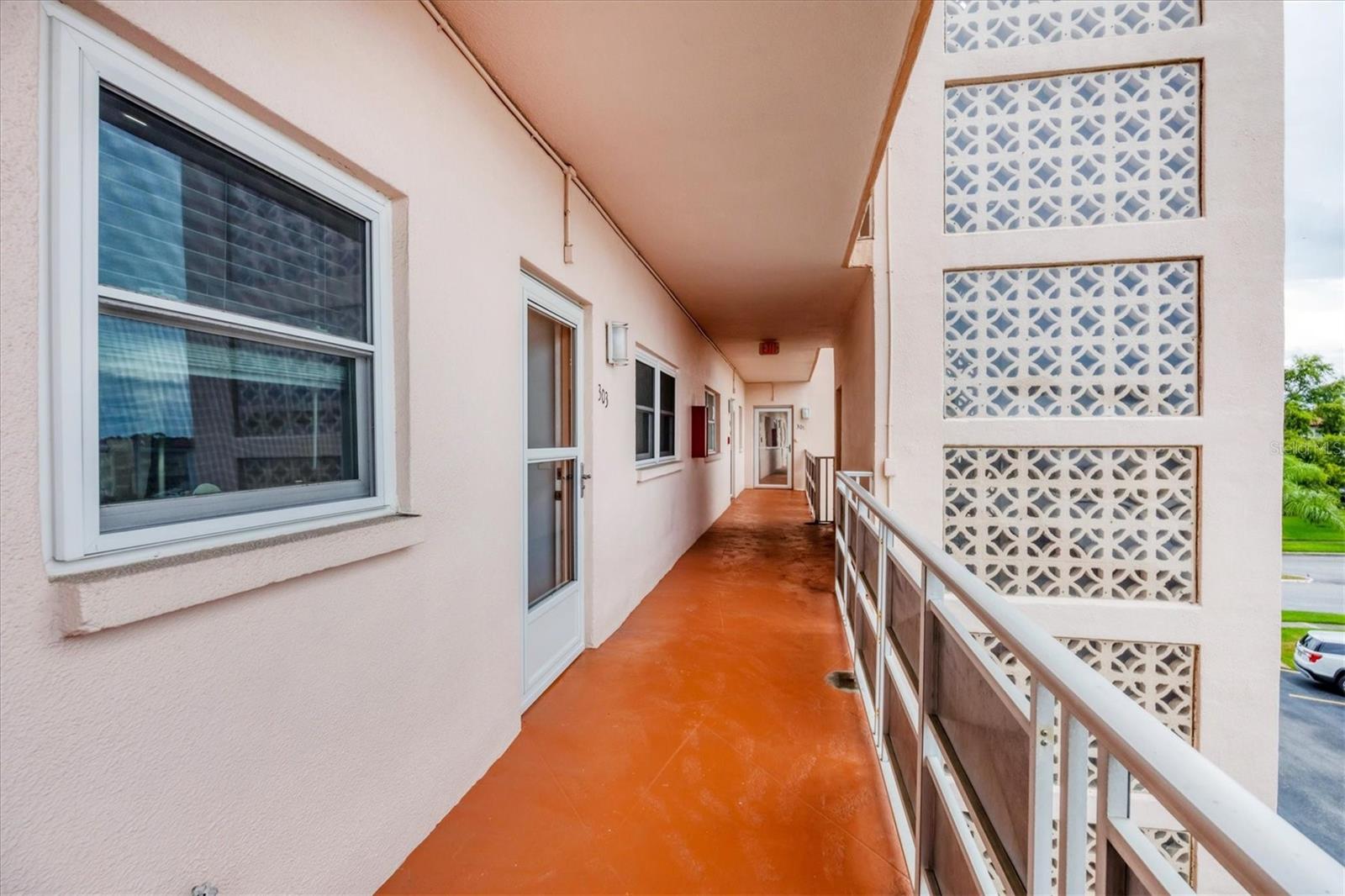 Third floor walkway