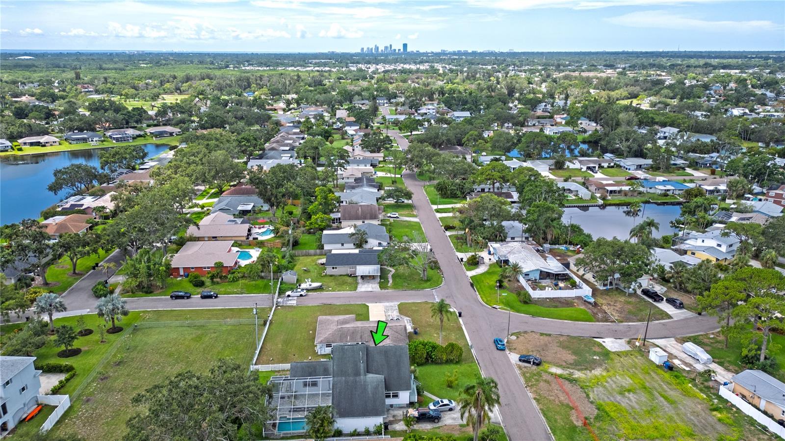 Aerial proximity to downtown