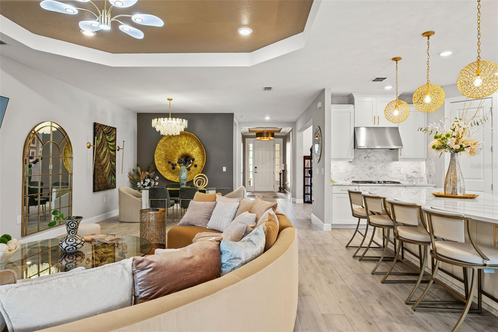 Spacious Living Room- Perfect for Hosting or Relaxing